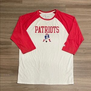 Men’s Nike Patriots Three Quarter Sleeve Tee